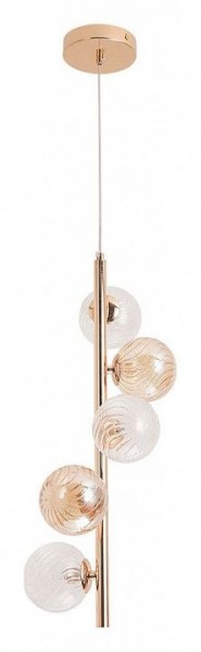 Подвесная люстра Arte Lamp Etereo A5261SP-5GO в Губкинском - gubkinskiy.ok-mebel.com | фото 2