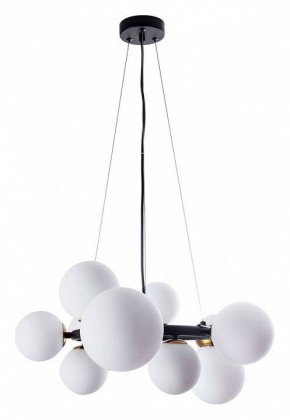 Подвесная люстра Arte Lamp Gemini A2243SP-10BK в Губкинском - gubkinskiy.ok-mebel.com | фото 2