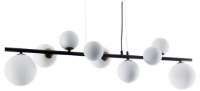 Подвесная люстра Arte Lamp Gemini A2243SP-9BK в Губкинском - gubkinskiy.ok-mebel.com | фото