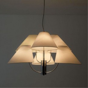 Подвесная люстра Arte Lamp Rondo A4086LM-6CC в Губкинском - gubkinskiy.ok-mebel.com | фото 3