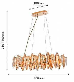 Подвесная люстра Favourite Glans 4719-8PC в Губкинском - gubkinskiy.ok-mebel.com | фото 4