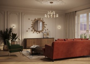 Подвесная люстра Maytoni Arana MOD401PL-L72BS3K в Губкинском - gubkinskiy.ok-mebel.com | фото 4