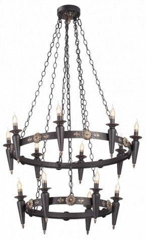 Подвесная люстра Vitaluce V1870 V1870-1/8+6 в Губкинском - gubkinskiy.ok-mebel.com | фото