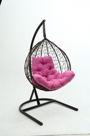Подвесное кресло Бароло (коричневый/розовый) в Губкинском - gubkinskiy.ok-mebel.com | фото