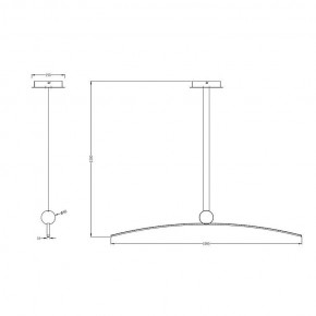 Подвесной светильник Arte Lamp Arno A3362SP-25BK в Губкинском - gubkinskiy.ok-mebel.com | фото 3