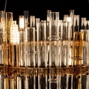 Подвесной светильник Arte Lamp Crystalla A4111LM-16GO в Губкинском - gubkinskiy.ok-mebel.com | фото 6