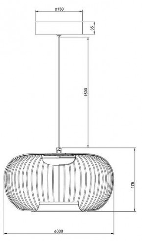 Подвесной светильник Arte Lamp Flare A3527SP-12BK в Губкинском - gubkinskiy.ok-mebel.com | фото 3
