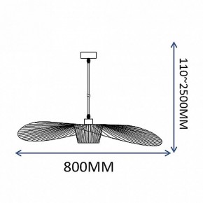 Подвесной светильник Imperiumloft HAT Black ﻿HAT01 в Губкинском - gubkinskiy.ok-mebel.com | фото 3
