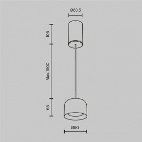 Подвесной светильник Maytoni Comfy P113-L12-3K-W в Губкинском - gubkinskiy.ok-mebel.com | фото 4
