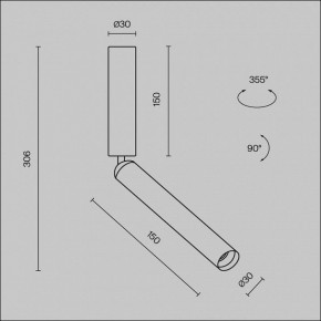 Подвесной светильник Maytoni Focus T C142CL-6W3K-B в Губкинском - gubkinskiy.ok-mebel.com | фото 6