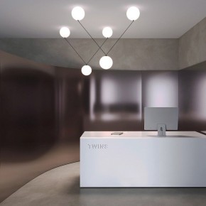 Подвесной светильник Maytoni Twins MOD427PL-L30B3K в Губкинском - gubkinskiy.ok-mebel.com | фото 4