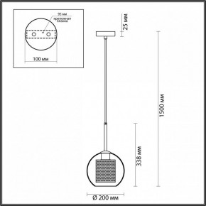 Подвесной светильник Odeon Light Clocky 4939/1 в Губкинском - gubkinskiy.ok-mebel.com | фото 4