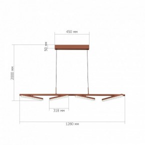 Подвесной светильник ST-Luce EUCLIDICS SL1018.603.04 в Губкинском - gubkinskiy.ok-mebel.com | фото 6