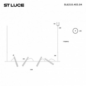 Подвесной светильник ST-Luce LILT SL6210.403.04 в Губкинском - gubkinskiy.ok-mebel.com | фото 2