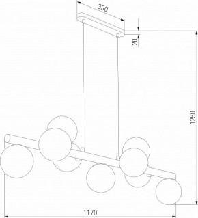 Подвесной светильник TK Lighting Estera Wood 10273 Estera Wood в Губкинском - gubkinskiy.ok-mebel.com | фото 5