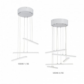 Подвесной светильник Vitaluce V3046 V3046-0/3S в Губкинском - gubkinskiy.ok-mebel.com | фото 4