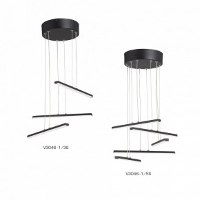 Подвесной светильник Vitaluce V3046 V3046-1/3S в Губкинском - gubkinskiy.ok-mebel.com | фото 4