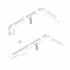Подвесной светильник Vitaluce VT0200047 VT0200047-01 в Губкинском - gubkinskiy.ok-mebel.com | фото 2