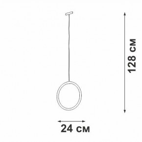 Подвесной светильник Vitaluce VT0200047 VT0200047-01 в Губкинском - gubkinskiy.ok-mebel.com | фото 5