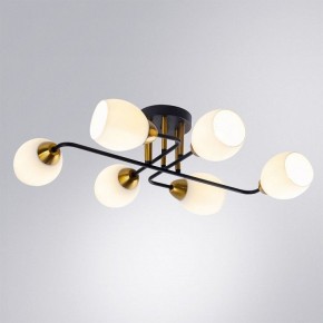 Потолочная люстра Arte Lamp Andrea A8141PL-6BK в Губкинском - gubkinskiy.ok-mebel.com | фото 2