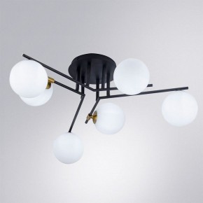 Потолочная люстра Arte Lamp Gemini A2243PL-6BK в Губкинском - gubkinskiy.ok-mebel.com | фото 2