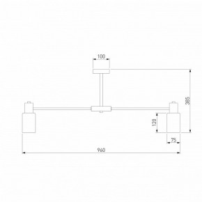 Потолочная люстра Eurosvet Vegga 70160/12 хром Smart в Губкинском - gubkinskiy.ok-mebel.com | фото 4