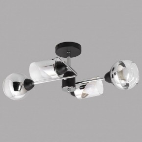Потолочная люстра Imex MD.8243 MD.8243-4-S-BK+CH в Губкинском - gubkinskiy.ok-mebel.com | фото