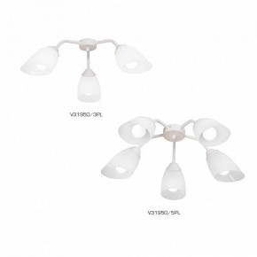 Потолочная люстра Vitaluce V31950 V31950/5PL в Губкинском - gubkinskiy.ok-mebel.com | фото 2