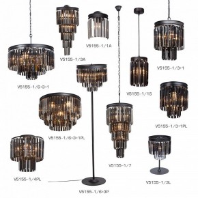 Потолочная люстра Vitaluce V5155 V5155-1/4PL в Губкинском - gubkinskiy.ok-mebel.com | фото 5