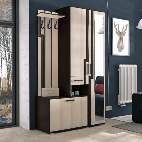 Прихожая Лира NEW (венге/лоредо) в Губкинском - gubkinskiy.ok-mebel.com | фото 3