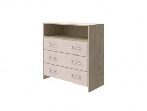 PROxSON Комод Varna (ЛДСП Бунратти+ткань Бунратти/Ultra Суфле) 90x40 в Губкинском - gubkinskiy.ok-mebel.com | фото
