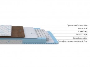 PROxSON Матрас Медвежонок (Cotton Little PROSON) 80x170 в Губкинском - gubkinskiy.ok-mebel.com | фото 2