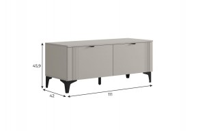 РИЧ Гостиная (модульная) кашемир в Губкинском - gubkinskiy.ok-mebel.com | фото 2