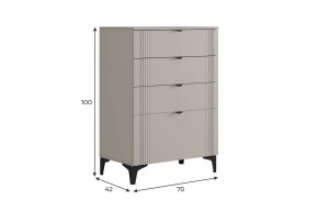 РИЧ Гостиная (модульная) кашемир в Губкинском - gubkinskiy.ok-mebel.com | фото 5