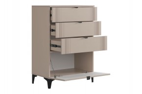 РИЧ Гостиная (модульная) кашемир в Губкинском - gubkinskiy.ok-mebel.com | фото 9