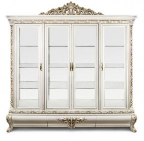 Сервант Алсу (белый глянец) в Губкинском - gubkinskiy.ok-mebel.com | фото 2