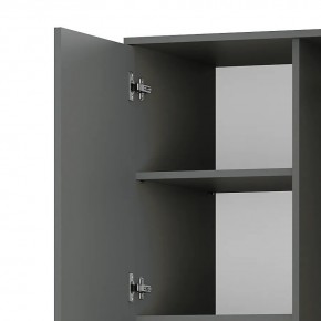 Шкаф 2-х створчатый Симпл ШК-03 (графит) в Губкинском - gubkinskiy.ok-mebel.com | фото 7