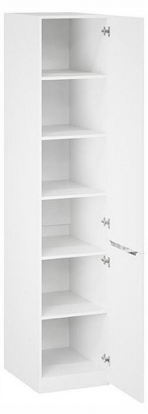 Шкаф для белья Глосс СМ-319.07.001 в Губкинском - gubkinskiy.ok-mebel.com | фото 3