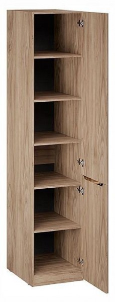 Шкаф для белья Глосс СМ-319.07.001 в Губкинском - gubkinskiy.ok-mebel.com | фото 3