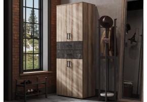 Шкаф для белья Паркинс в Губкинском - gubkinskiy.ok-mebel.com | фото 4