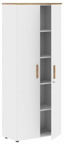 Шкаф книжный Forta FHC 80.1(Z) в Губкинском - gubkinskiy.ok-mebel.com | фото