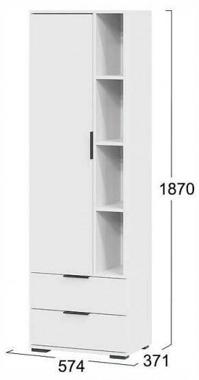 Шкаф комбинированный Агата в Губкинском - gubkinskiy.ok-mebel.com | фото 4