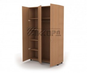 Шкаф комбинированный для одежды ШГ 84.3 (1200*620*1800) в Губкинском - gubkinskiy.ok-mebel.com | фото 1