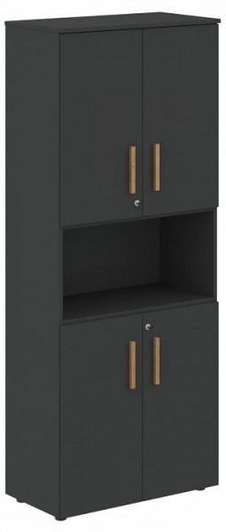 Шкаф комбинированный Forta FHC 80.4(Z) в Губкинском - gubkinskiy.ok-mebel.com | фото