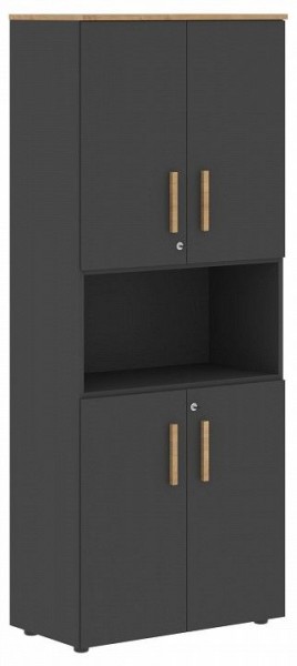Шкаф комбинированный Forta FHC 80.4(Z) в Губкинском - gubkinskiy.ok-mebel.com | фото