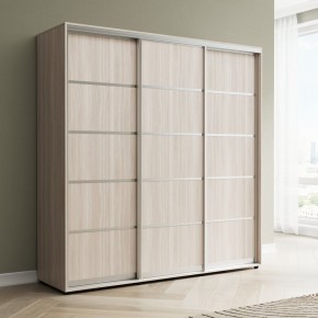Шкаф-купе Акцент-Квадро Д 2400-600 в Губкинском - gubkinskiy.ok-mebel.com | фото 5