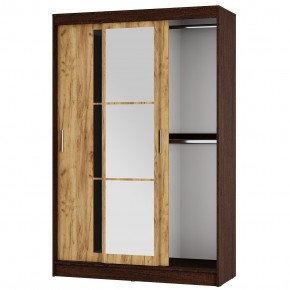 Шкаф-купе Денвер ШКК-03 (венге/крафт) в Губкинском - gubkinskiy.ok-mebel.com | фото 3