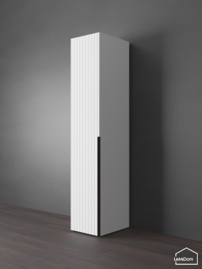 Шкаф Linnea MHR-1 2050х400х510 (Белый-М 11.1.1) в Губкинском - gubkinskiy.ok-mebel.com | фото