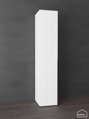 Шкаф Linnea MHR-1 2050х400х510 (Белый-М 11.1.1) в Губкинском - gubkinskiy.ok-mebel.com | фото 5