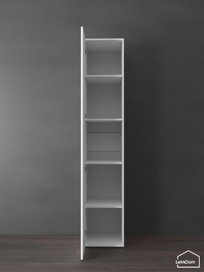 Шкаф Linnea MHR-1PO-2 2050х400х510 (Белый-М 11.1.2) в Губкинском - gubkinskiy.ok-mebel.com | фото 4